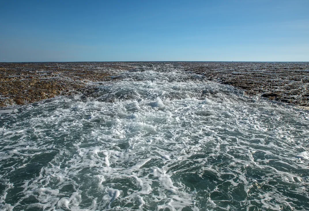 Montgomery Reef appears